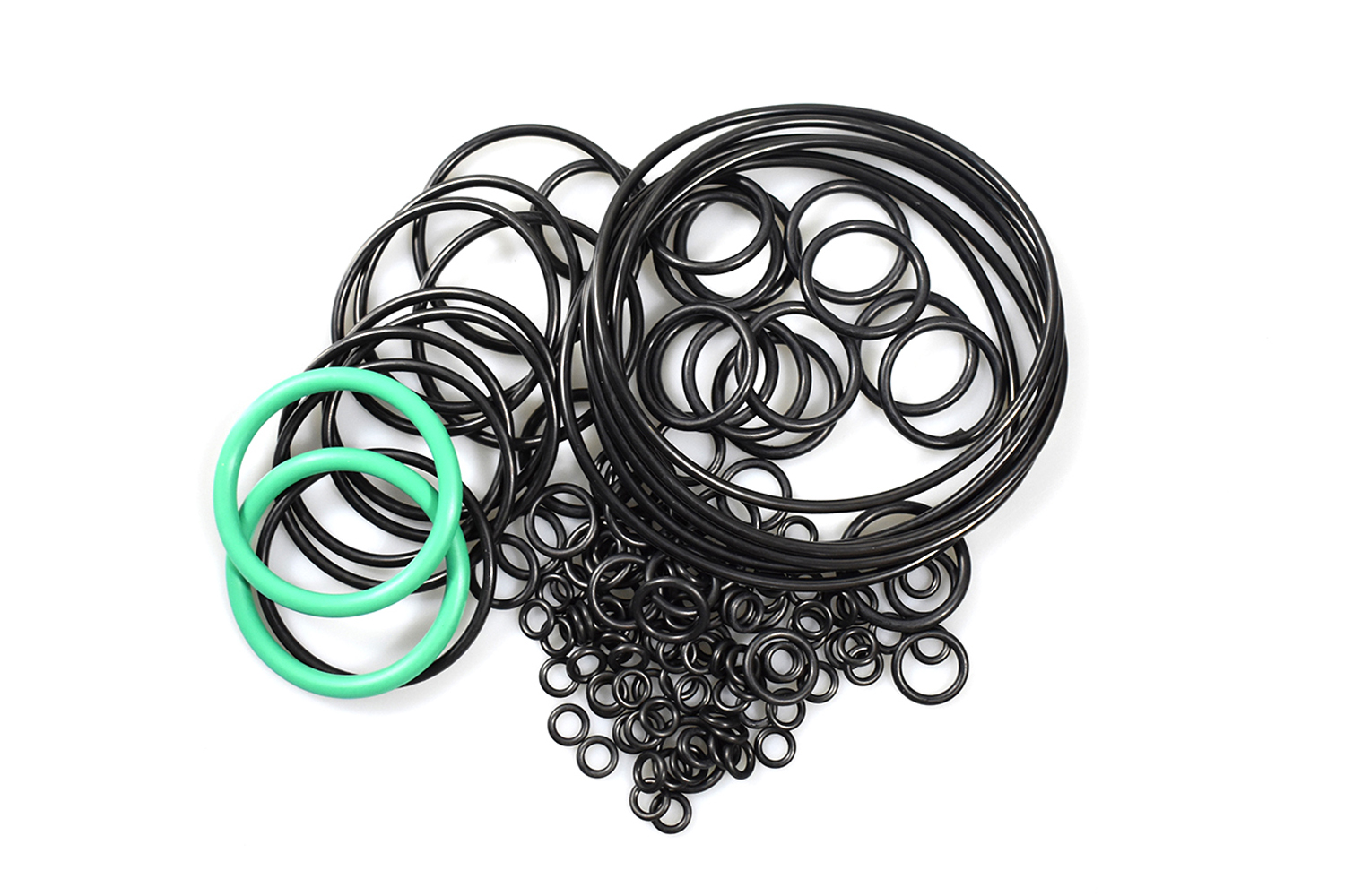 Black NBR FKM O Ring Seal Hydraulic Silicone Rubber Seal Ring Viton