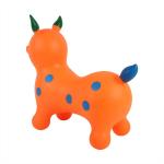Newest PVC inflatable toys kids play middle size jumping dog animal