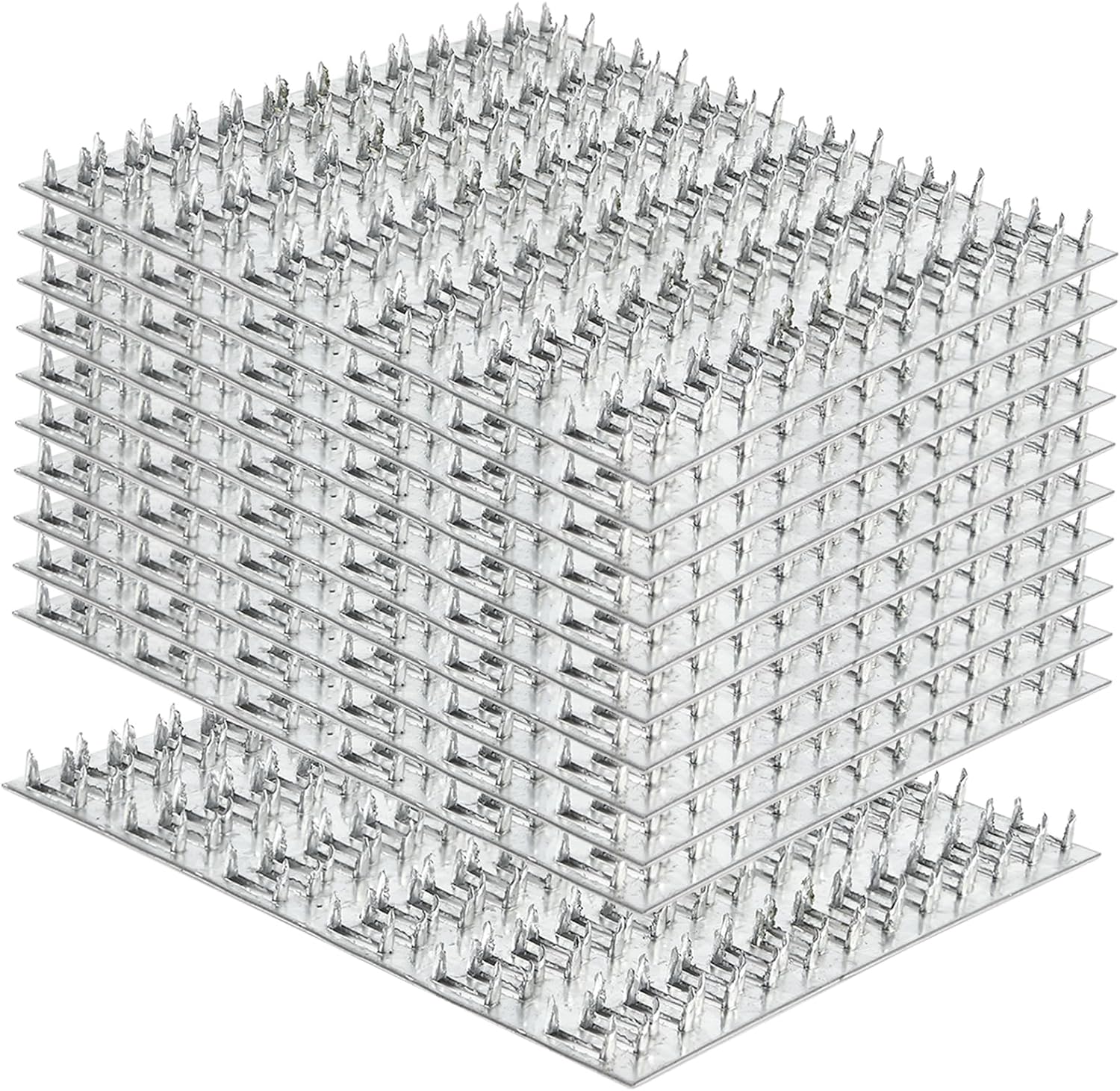 Wood Roofing Connector Galvanized Sheet Truss Mending Plate with Nail Teeth 1mm Thick