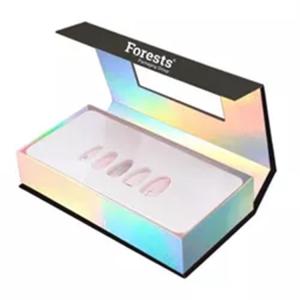 Quality False Press On Nail Packaging Rigid Boxes Custom Logo Cardboard Speciality Paper wholesale