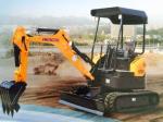2350rpm 2 Ton Mini Excavator , 3km/H Mini Crawler Excavator