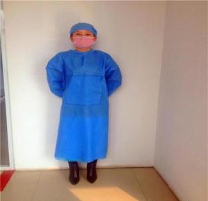 Quality Anti Wrinkle 40g/M2 XXXL Disposable Scrub Shirt wholesale