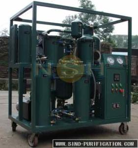 Quality 35kw Degassing Vacuum Lubrication Oil Purifier 1800L/H wholesale