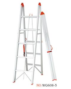 Quality En131 2x5 5.6ft Aluminium Folding Ladder wholesale
