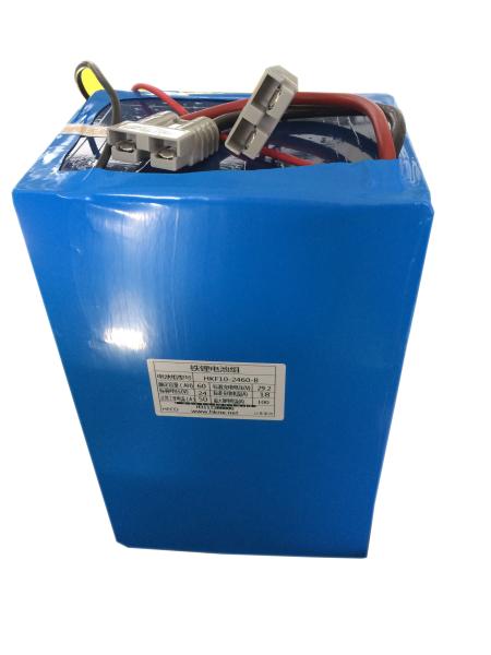24V 60Ah Electric Scooter Lithium Battery, High Energy LiFePO4 Battery Pack CE,