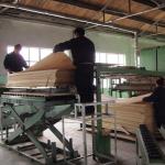 Natural Apricot X07C Crown Cut Man Made Wood Veneer For Face Veneer Of Door /