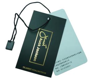 Quality OEM Clothing Hang Tags With Customized Logos For Garment / Bags Label wholesale