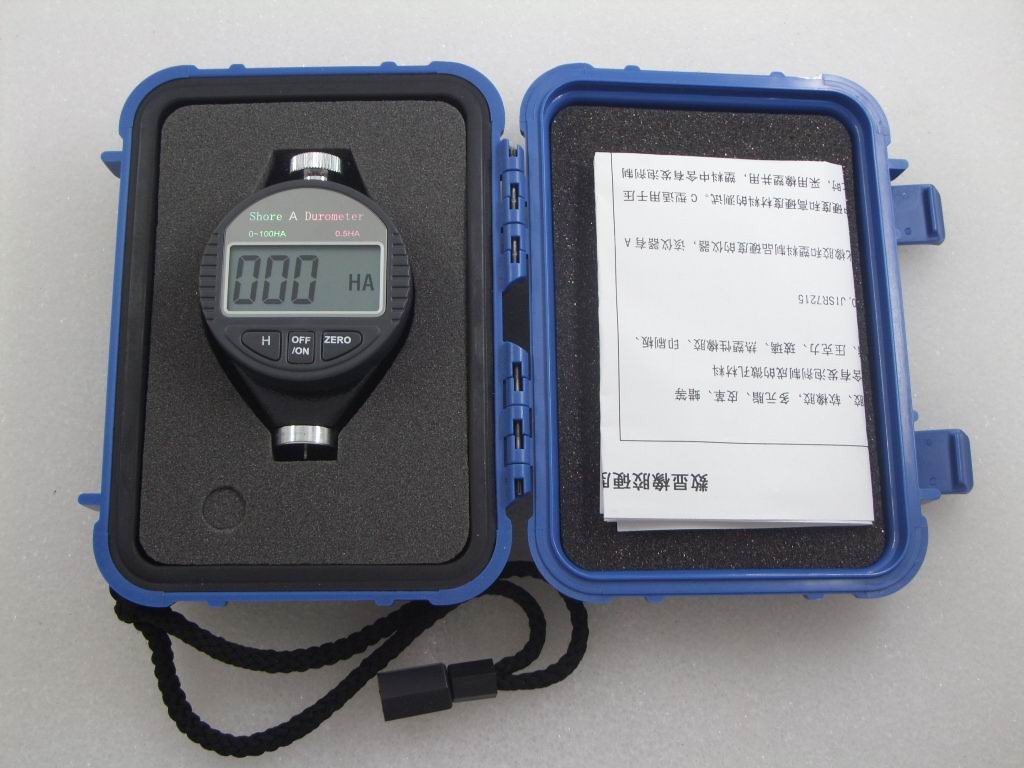 Sponge Hardness Tester, Digital Durometer, Pocket Size Portable Shore Durometer HT-6520C