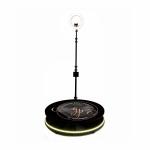 Round Base 360 Video Photo Booth Kiosk Rotating Slow Motion Custom Logo