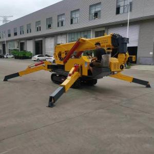 Quality 360 Degree Hydraulic Slewing Construction Lifter Tracked Mini 8 Ton Spider Crane with Customized Crane Jib wholesale