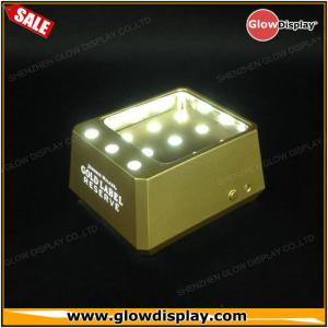Quality Johnnie Walker Gold Label Reserve bottle glorifier led light base bottle display wholesale