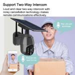 WiFi 15600mAh Battery Powered Security Camera 2.4Ghz Smart PIR
