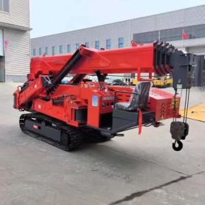 Quality Mobile Foldable 5 Ton Diesel Spider Crane with 4600*1430*2170MM Customized Size wholesale