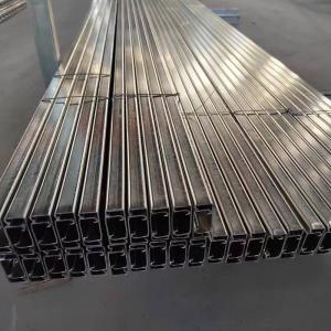 Quality Rust Proof 2M 304 Stainless Steel Strut Channel Polished Surface For Construction wholesale