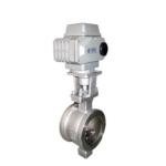 Stainless Steel Straight Through Type Metal Seat Motorized Control Valve