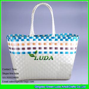 Quality LUDA large woven PP straw bag wholesale