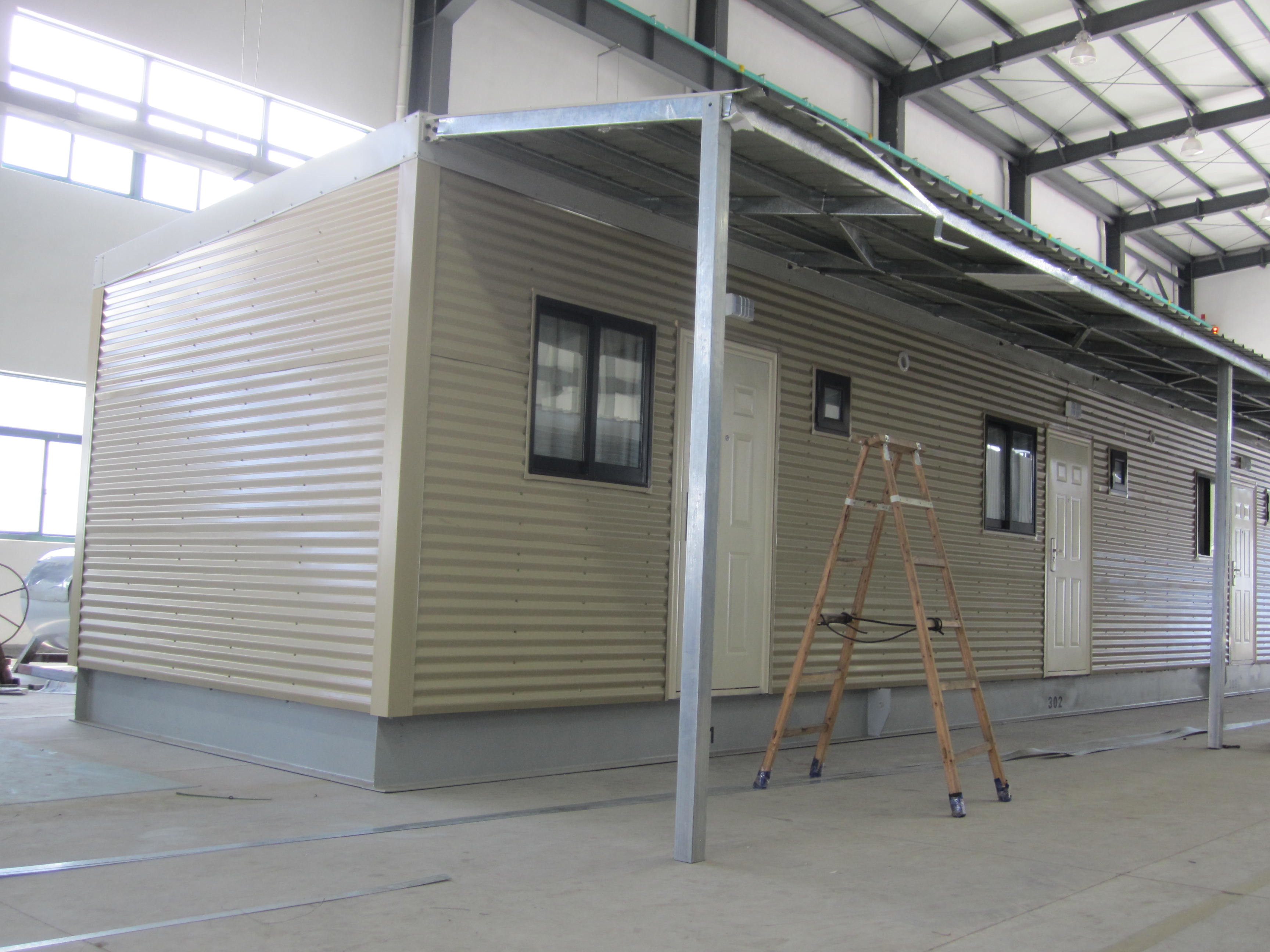 Light Steel Modern Modular Homes Easy And Quick Installation House Yellow Motor Homes