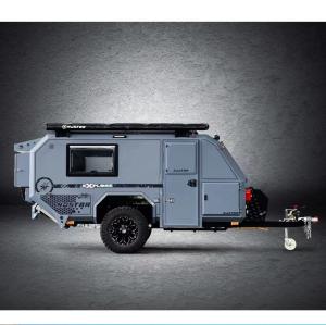 Quality Factory Direct Sale Small 1500kg Folding Off-Road Trailers 1000mm Heavy Duty Guide Rail With Tent wholesale