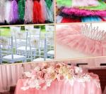 Shine Glitter Nylon Tulle Fabric Roll Customizable Tulle Rolls