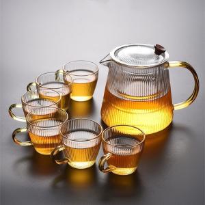 Quality Stylishly Classic High Borosilicate Glass Water Jugs-500ml/800ml/1000ml for Purposes wholesale