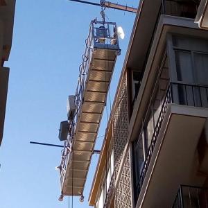 Quality ZLP series steel electric temporary suspended working platform for window cleaning wholesale