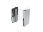 Access Control Electronic luxury Dc Brushless Motor Swing Barrier Turnstile For