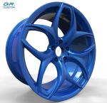 PCD 5-120 Forged Auto Wheels 22 Inch 6061 T6 Blue For BMW