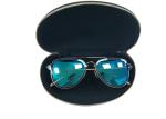 Green Hard Leather EVA Glasses Case for Sunglass And Eyeglass