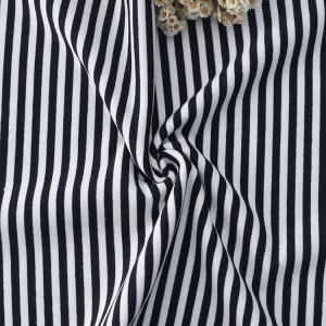 Quality Lycra Striped French Terry Pure Cotton 225g Breathable Sweatshirt Material wholesale