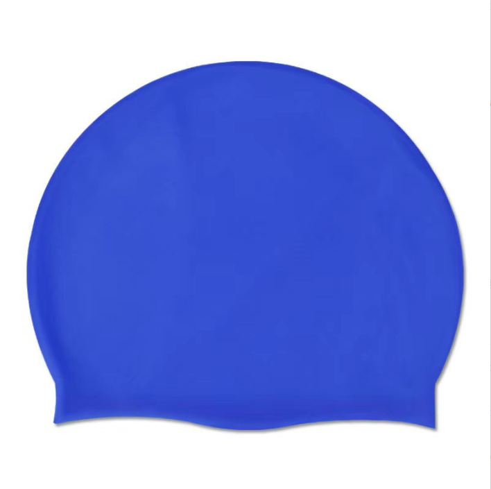 Professional Silicone Swimming Cap with Colored Silkscreen Printing and Moulding Service