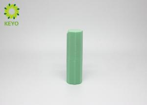 Quality Hexagon Shape Empty Lipstick Tube Container , Plastic Material Lip Balm Case wholesale