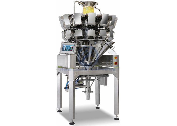 14 Heads Automatic Weight Machine 1100*1100*1780mm Remote Control Available