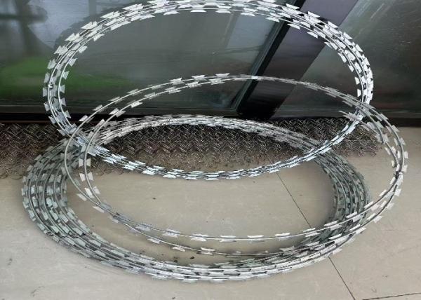 Anti Climb Razor Wire Heavy Duty Construction For Secure Facilities And Public