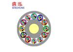 Metropolitan Area Fiber Optic Network Cable , Micro Duct Fiber Optic Cable