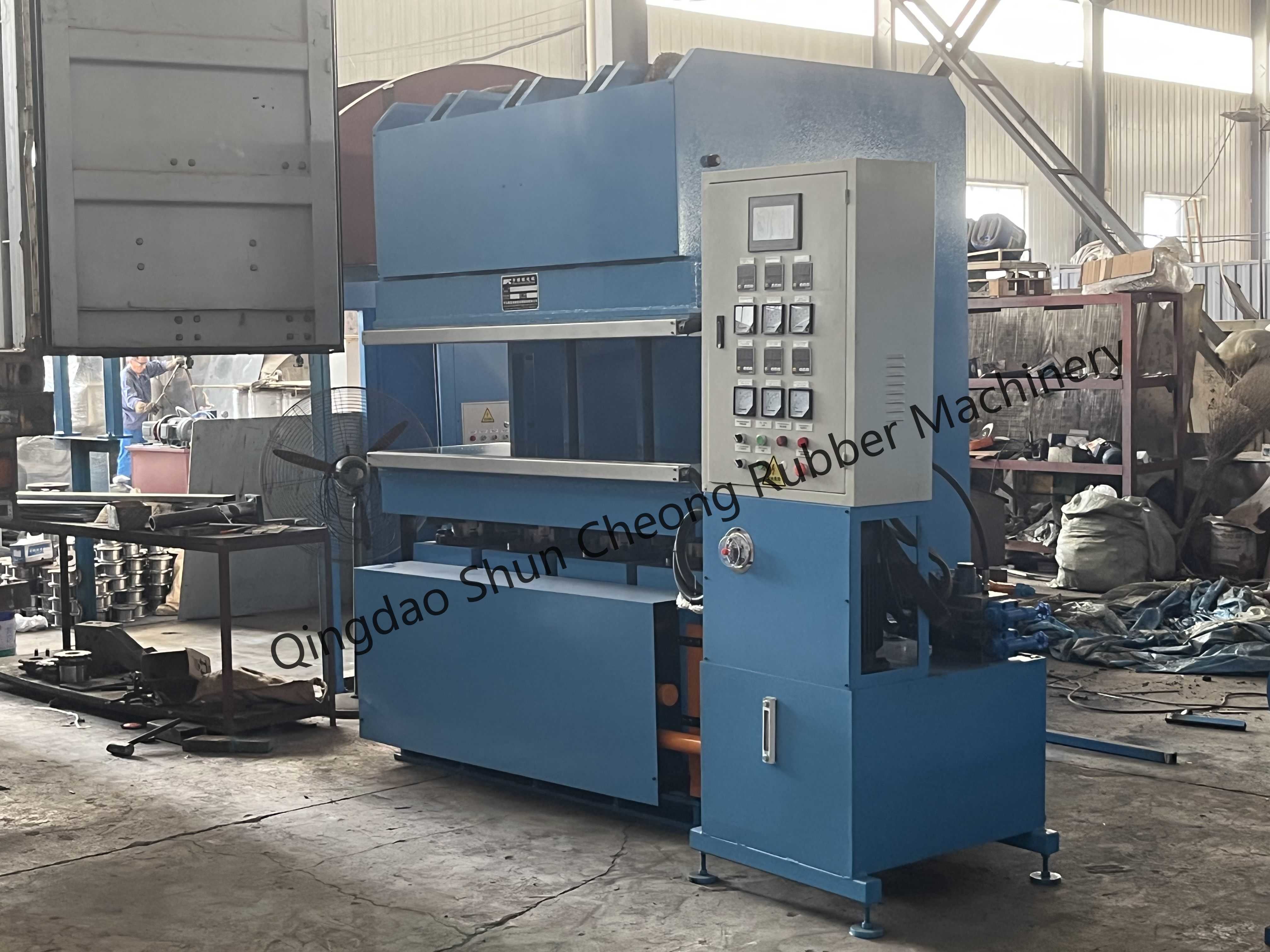 Rubber bouncy ball and oil seal making machine/vulcanizing press