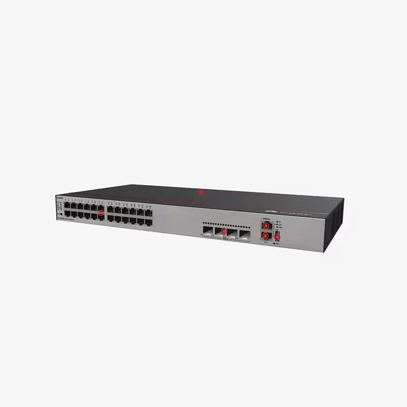 10/100/1000Mbps Transmission Rate Gigabit Access Switches with 24 POE Ports and 4 GE SFP