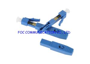 Quality Fast Field Fiber Optic Connector LC Plastic Housing Quick And Easy Fiber Termination wholesale