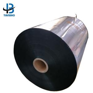 Quality Multiple Extrusion Processing 75 Micron PET Film Silver Color Mirror Reflective Plastic Film Rolls Opaque wholesale