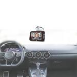4.3 Inch Color Monitor Baby Car Mirror Camera Power Supply 9V - 24V