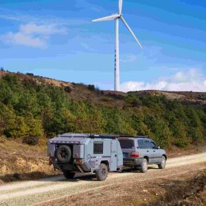 Quality XPS PVC Pop Up Camper Trailer Good Isolation Solar Powered Camper wholesale