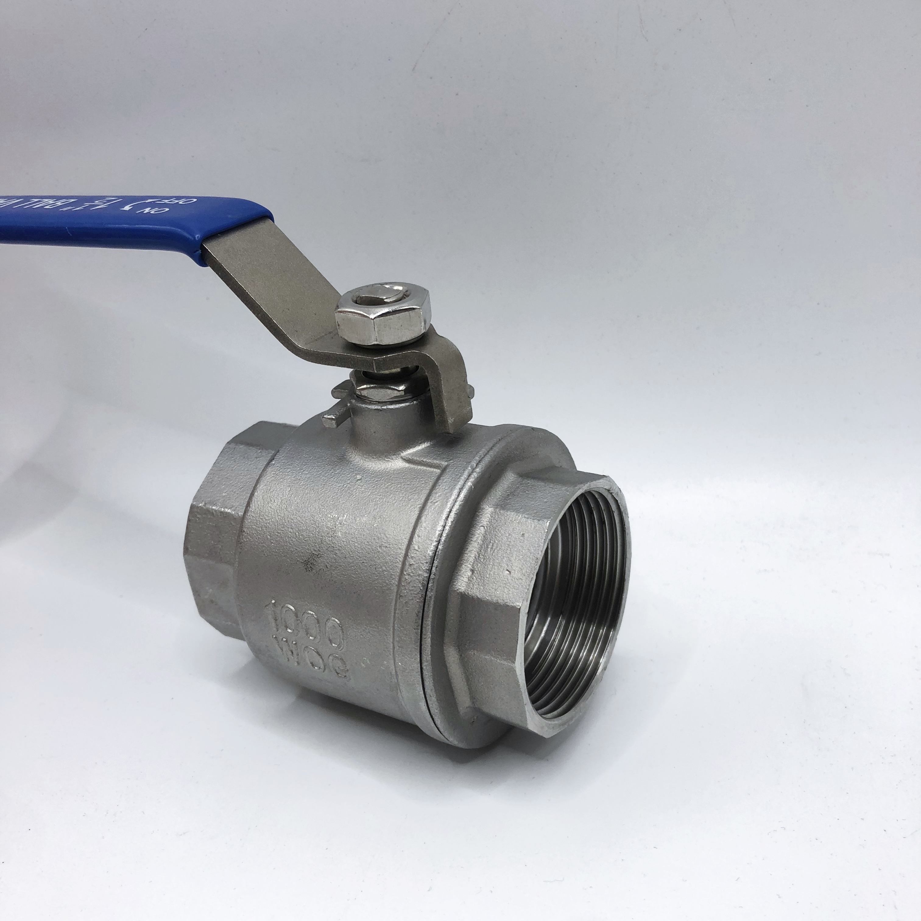 Industrial Stainless Steel Float Ball Valve Manual Operation Body Material SS201/SS304