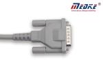 One Piece Fixed Needle AHA Schiller CS100 EKG Machine Cable