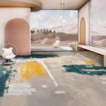 8mm Pile Tufted Nylon Carpet Hotel Beautiful Carpet
