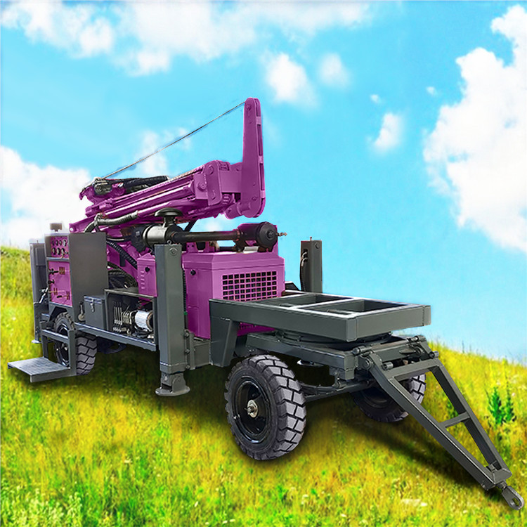 Small Portable Water Well Drill Rig Deep Well Drilling Equipment
