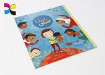Double Sides Coated Art Paper Paperback Printing Services With Coloring Perfect