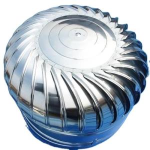 Quality Roof Fan Non Power Stainless Steel 304 Ventilator for Roof Mounting Installation wholesale