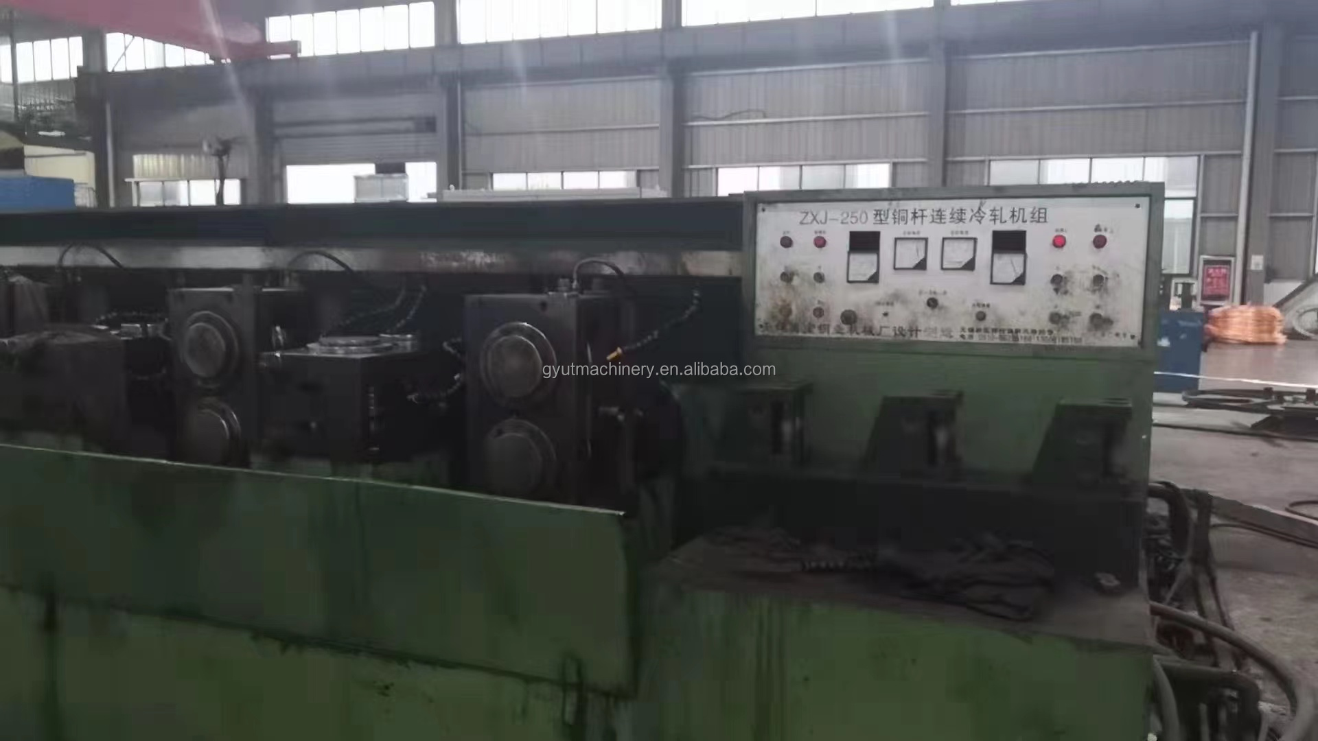 Used Copper Rod Cold Rolling Mill with 12t Capacity and Full Automatic Function
