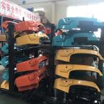 ISO 9001 Pile Pulling Mini Hydraulic Excavator For Landscaping