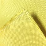 Fireproof Woven Kevlar Fabric Chemical Resistant 3000D 400g High Strength