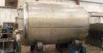 Vertical -40 C Pillow Plate Jacket Tank For Cooling Ethanol